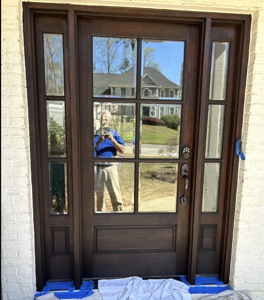 Door Repair and Painting in Marietta — door repair and painting service