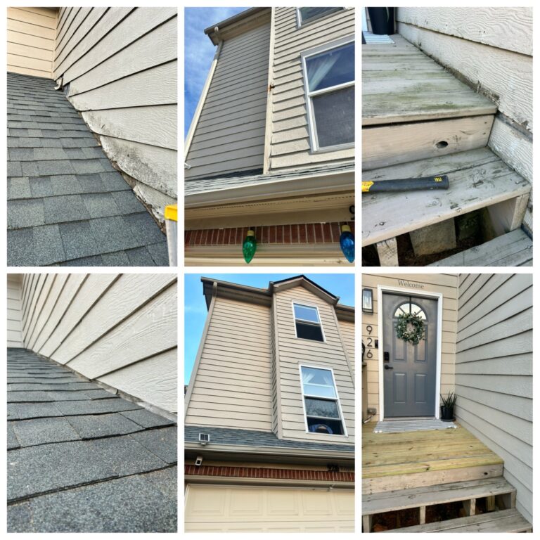 Home Siding and Stairway Repair in Marietta — Barnes Mill Lake